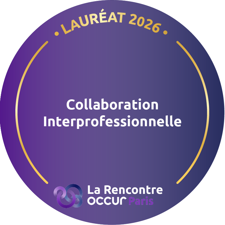 Lauréat 2026 · Collaboration Interprofessionnelle, La Rencontre OCCUR Paris